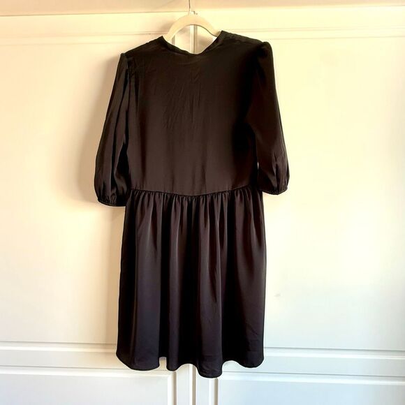 NWT BOSS Orange “Dorena” A-Line dress in black. Size S - Picture 10 of 14